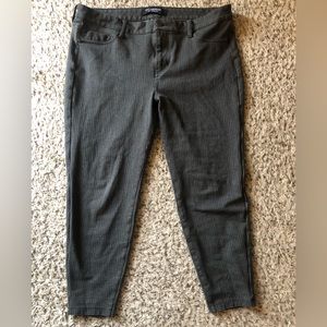 Liverpool olive and black checkered pants